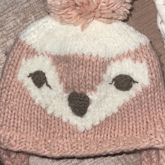 Knit hat scarf mittens - Picture 3 of 4